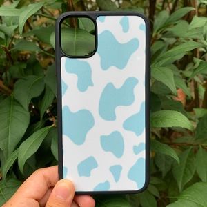 Blue Cow Phone Case